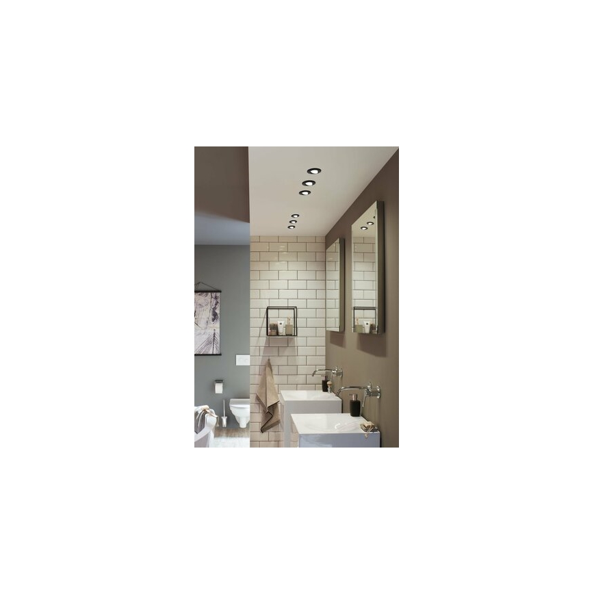 Paulmann 99991 - К-кт 3бр.LED/6W IP65 лунички за баня CALLA 230V