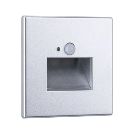 Paulmann  93134 - LED/1,2W Лампа за стълбище със сензор EDGE 230V матов хром