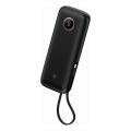 Пауърбанк 20000 mAh 1xUSB-A + 2xUSB-C с USB кабел 1m черен