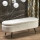 Пейка с място за съхранение AVEIRO 46x120 см бял