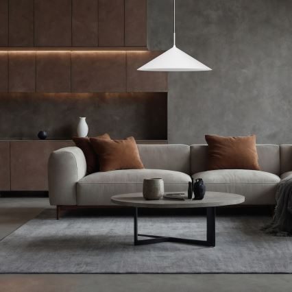 Пендант на кабел CAPITAL 1xGX53/15W/230V Ø 60 см, бял