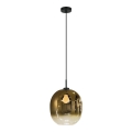 Пендант на кабел MIRROR 1xE27/14W/230V опушено злато