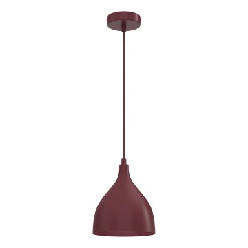 Пендант на кабел NOAK CLASSIC 1xE27/15W/230V бордо