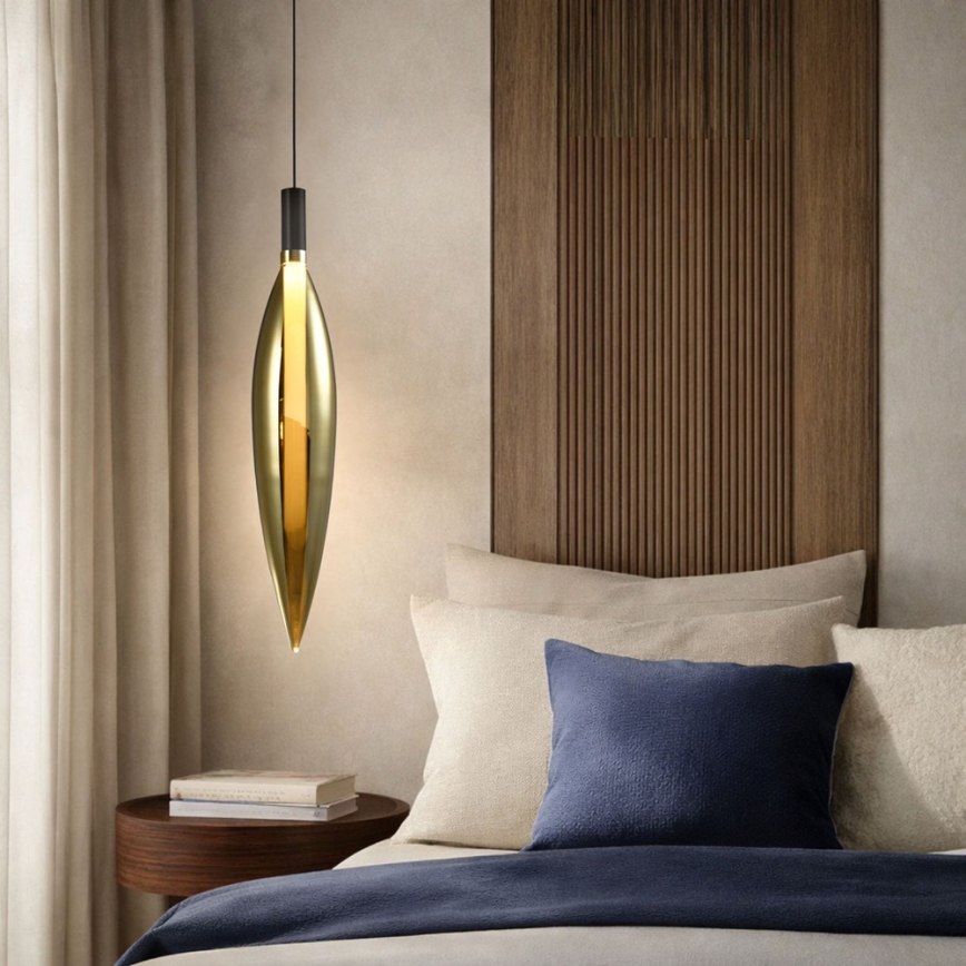 Пендант на кабел NORDIC 1xG9/5W/230V черно/златно