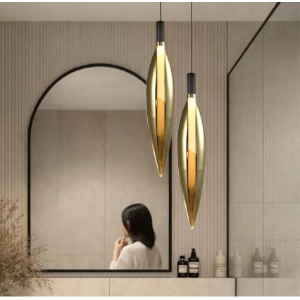 Пендант на кабел NORDIC 1xG9/5W/230V черно/златно