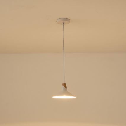 Пендел 1xE27/15W/230V бял