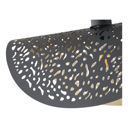 Пендел 1xE27/15W/230V черен