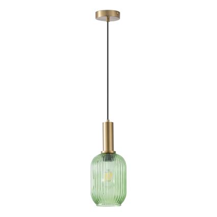 Пендел 1xE27/15W/230V зелен 13 см