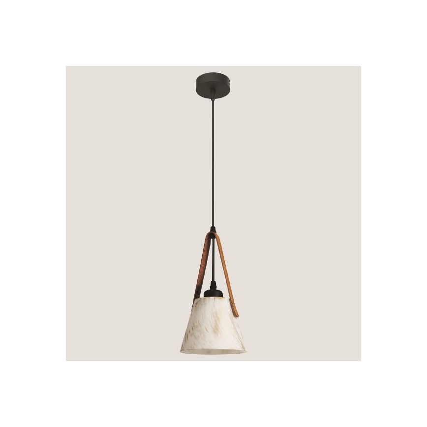 Пендел 1xE27/40W/230V бял