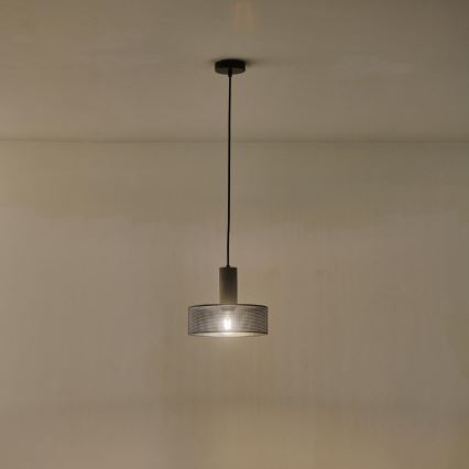 Пендел 1xE27/40W/230V черен