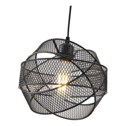 Пендел 1xE27/40W/230V черен