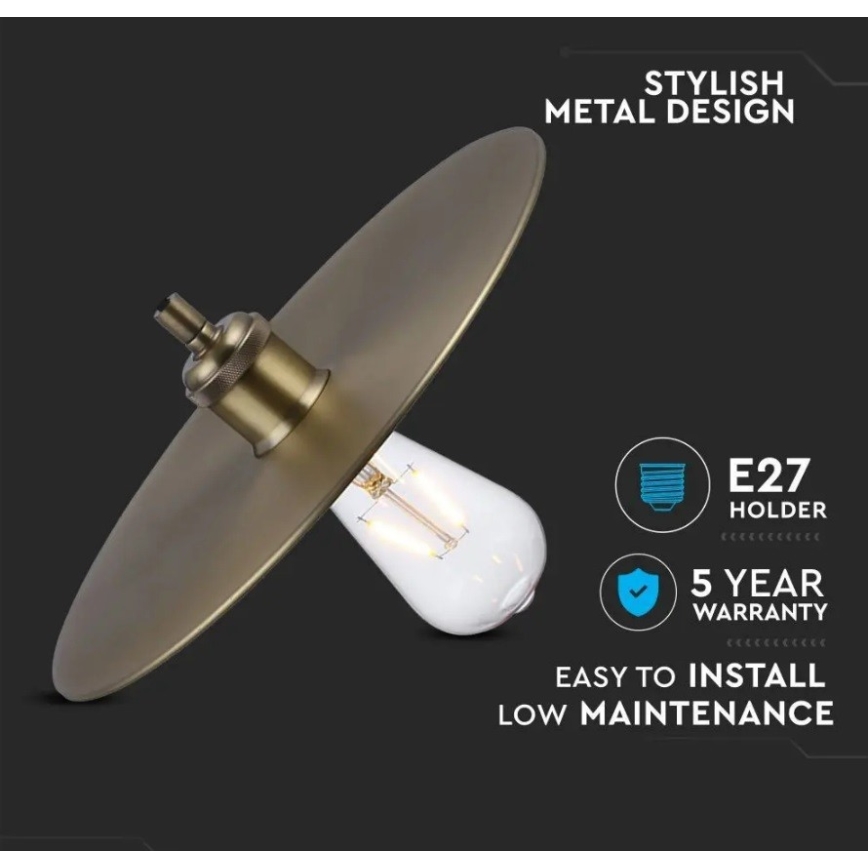 Пендел 1xE27/60W/230V