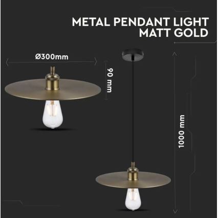 Пендел 1xE27/60W/230V