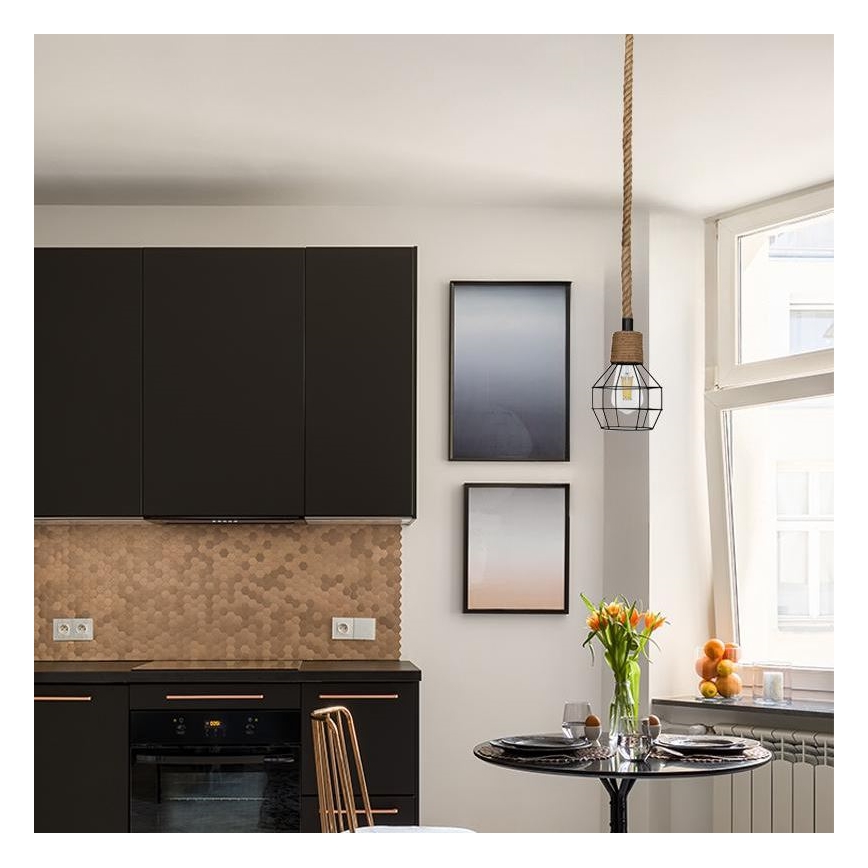 Пендел 1xE27/60W/230V Ø 15 см