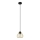 Пендел AGAT 1xE27/15W/230V златист/черен