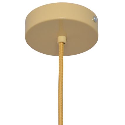 Пендел ALBA 1xE27/15W/230V Ø 20 см ратанов