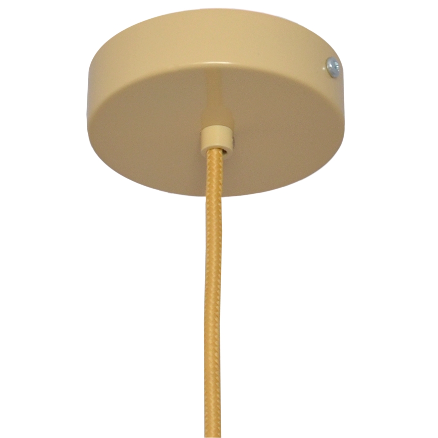 Пендел ALBA 1xE27/15W/230V Ø 20 см ратанов