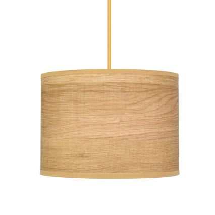 Пендел ALBA 1xE27/15W/230V Ø 20 см кафяв
