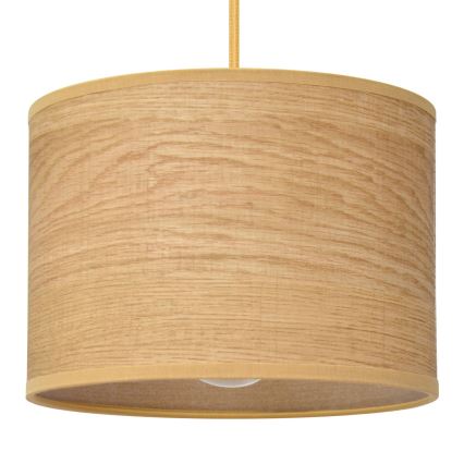 Пендел ALBA 1xE27/15W/230V Ø 20 см кафяв