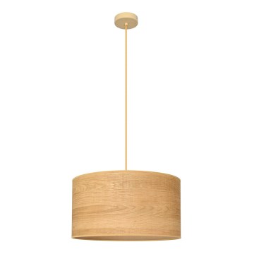 Пендел ALBA 1xE27/15W/230V Ø 45 см кафяв