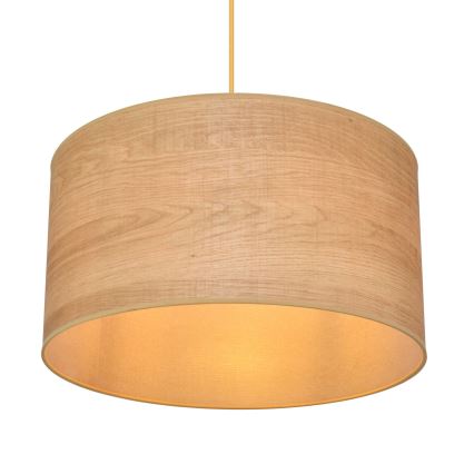 Пендел ALBA 1xE27/15W/230V Ø 45 см кафяв