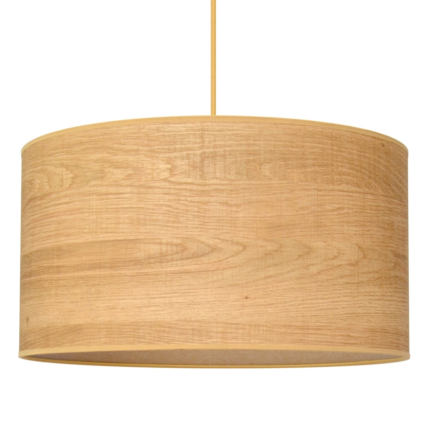 Пендел ALBA 1xE27/15W/230V Ø 45 см кафяв