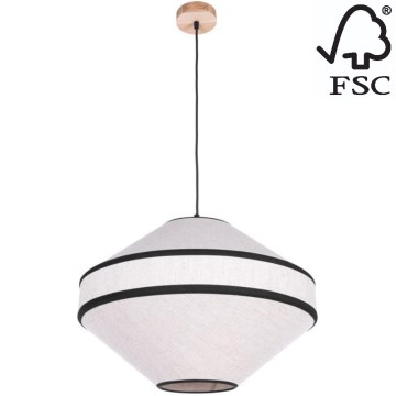 Пендел AMIGO 1xE27/60W/230V дъб – FSC сертифицирано