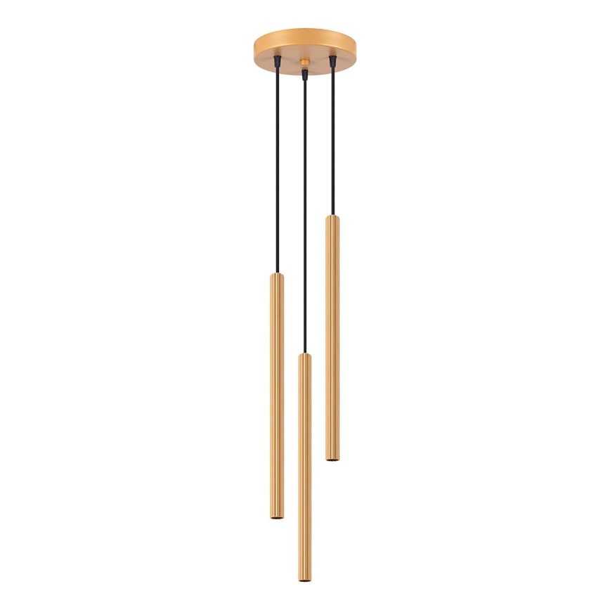 Пендел ARCHE 3xG9/8W/230V златист