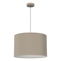 Пендел ARDEN на кабел, 1xE27/15W/230V, диаметър 40 см, бежов