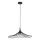 Пендел ARIELLE 1xE27/20W/230V Ø 50 см черен