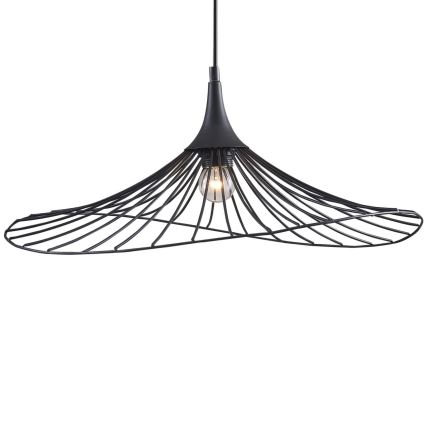 Пендел ARIELLE 1xE27/20W/230V Ø 50 см черен