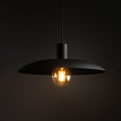 Пендел ASTRA 1xE27/15W/230V Ø 41 см черен
