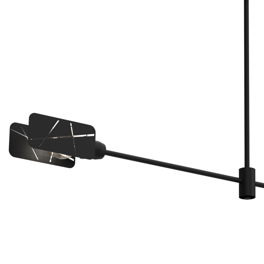 Пендел ASTRA 2xE27/60W/230V черен