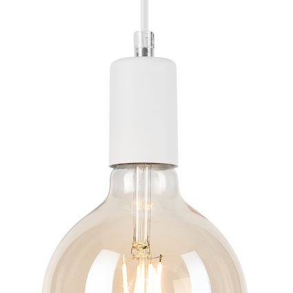 Пендел ASTRID 1xE27/60W/230V бял