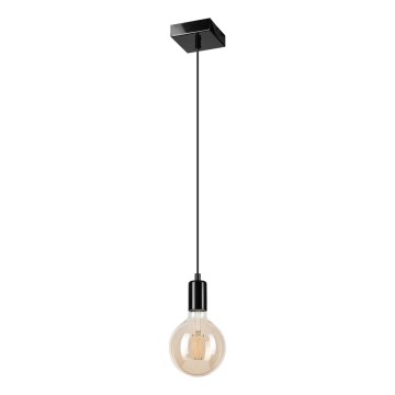 Пендел ASTRID 1xE27/60W/230V лъскаво черен