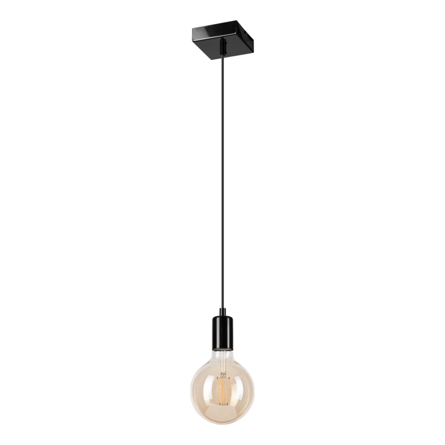 Пендел ASTRID 1xE27/60W/230V лъскаво черен