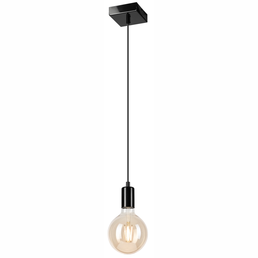 Пендел ASTRID 1xE27/60W/230V лъскаво черен