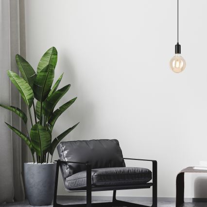 Пендел ASTRID 1xE27/60W/230V матов черен