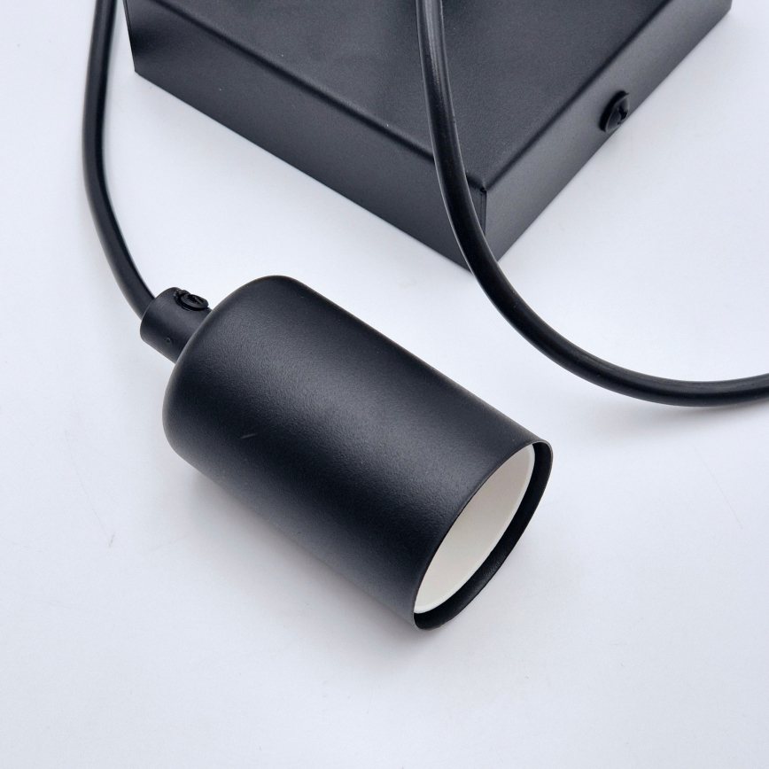 Пендел ASTRID 1xE27/60W/230V матов черен