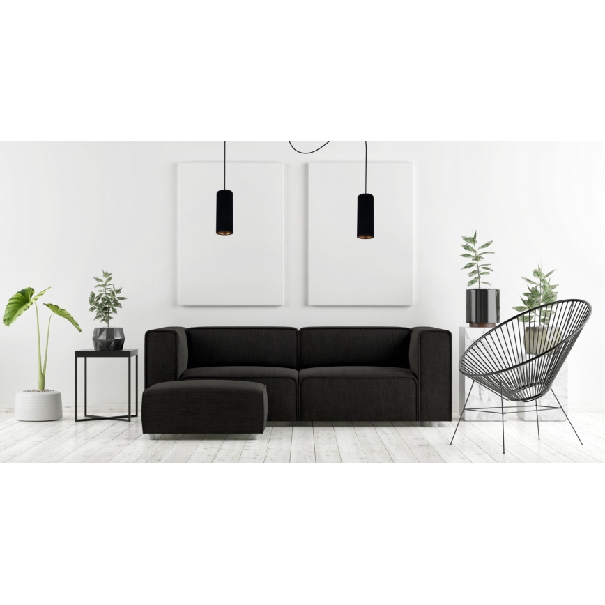 Пендел AVALO 2xE27/60W/230V паяк черен