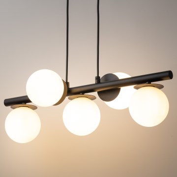 Пендел AVOLA 5xG9/12W/230V черен