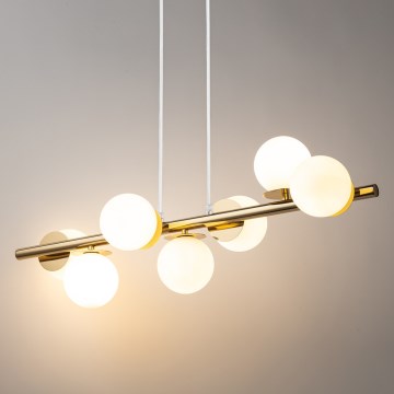 Пендел AVOLA 7xG9/12W/230V златист
