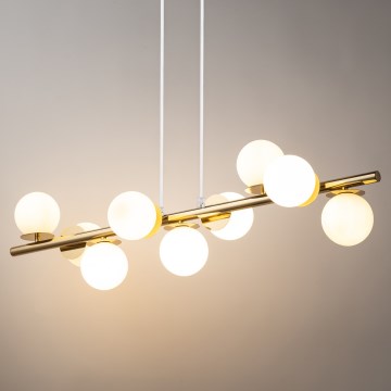 Пендел AVOLA 9xG9/12W/230V златист