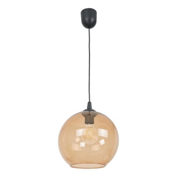 Пендел BALL 1xE27/60W/230V Ø 25 см бежов