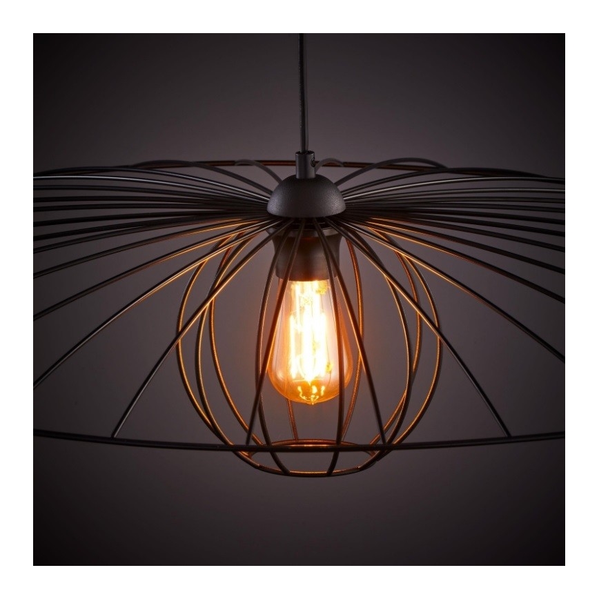 Пендел BARBELLA 1xE27/60W/230V Ø 80 cm