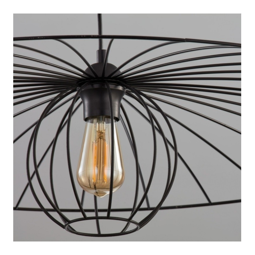 Пендел BARBELLA 1xE27/60W/230V Ø 80 cm