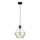 Пендел BASKET 1xE27/60W/230V Ø 25 см златист