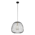 Пендел BELL 1xG9/12W/230V Ø 33 cm черен/златист