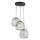 Пендел BELL 3xG9/12W/230V черен/златист