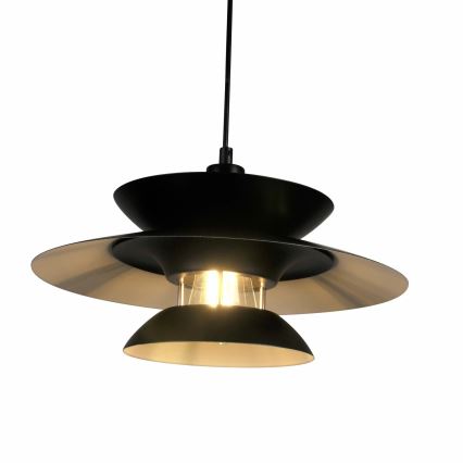 Пендел BERIT 1xE27/20W/230V черен